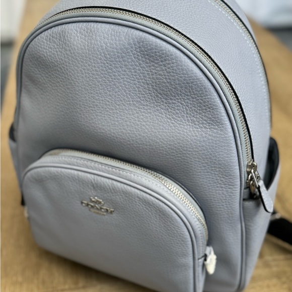 Coach Handbags - Coach court backpack blue leather